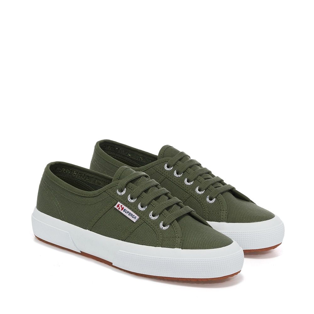 Superga 2750 Cotu Classic Green Sneakers - Women's Sneakers USA | US2383080